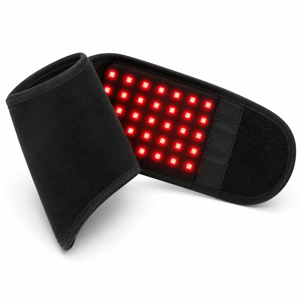 Red Light Therapy Wrist Sports Protector 660nm 850nm LED Infrared Heating Pad Wrist Wrap Hand Support Brace Belt Health Care