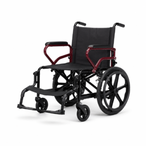 Lightweight Travel Wheelchair Foldable Compact Hand Push Wheelchair for Easy Storage in Car Trunk Airplane Suitable for Adult