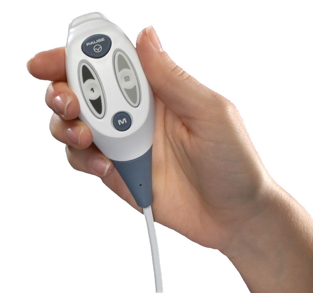 Vectra Genisys operator remote, channels 1 and 2