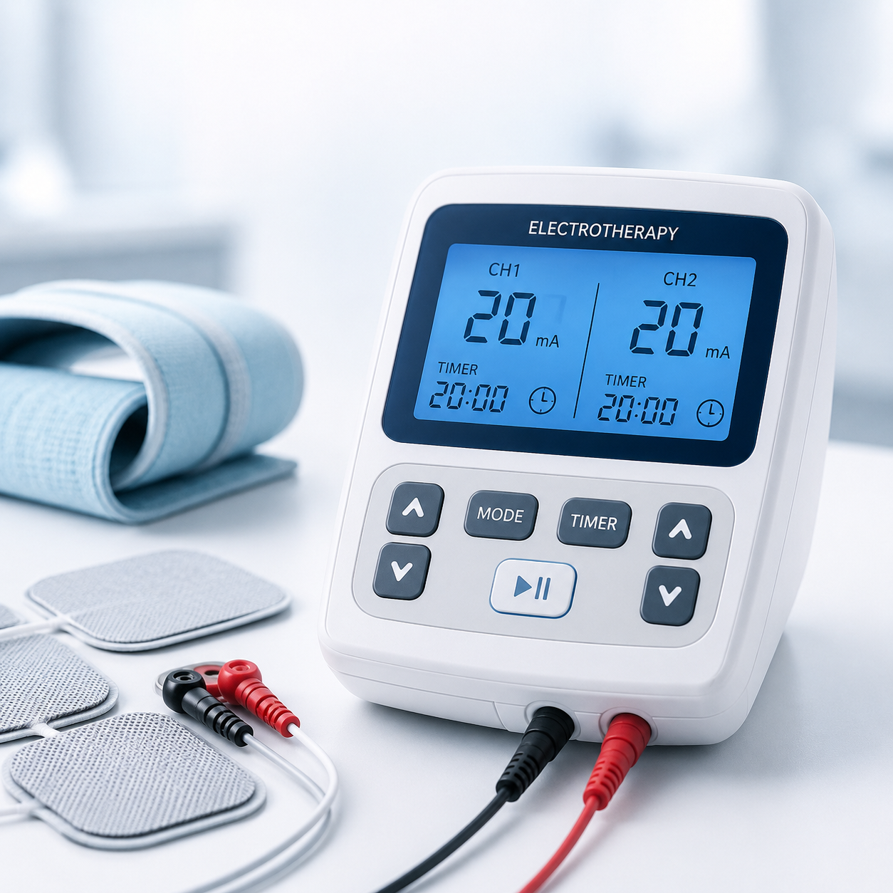 Electrotherapy controls