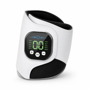 Electric Cordless Hand Wrist Massager 10 Mode Vibration Massage 29 Levels Massage Hands Rechargeable Wrist Brace Protector Wrap